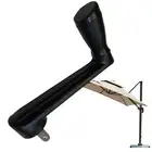 Aluminum Crank Handle Outdoor Umbrellas Long-lasting Use 2.2 Inches Wide