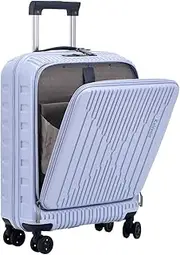 [Kaleenie] 20 Inch Carry On Suitcase with Front Pocket for 15.6" Laptop, 40 * 20 * 55cm, 45L, 3.3Kg, Ligthweight ABS+PC Hardshell Cabin Luggage