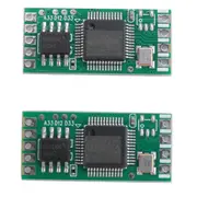 2Pcs Analog CVBS to USB Camera Module AV-To-USB Digital Signal Video Capture Conversion Boad Support /MJPG Green