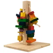 Lexi & Me Small Animal Wooden Toy Chew Tree Medium
