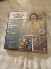 GAF TALKING VIEW MASTER REELS 3D PICTURES WITH SOUND WELCOME BACK KOTTER SEALED