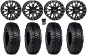 System 3 ST-3 15" Wheels Black 30" Intersect Tires Sportsman RZR Ranger