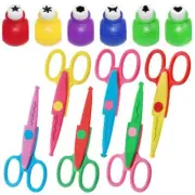 Set of 12 Craft Punch and Creative Scissors Scrapbooking Edging Scissors Pape...
