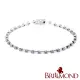 【BRILLMOND JEWELRY】鑽石手鍊 1克拉 18K白金 輕奢四爪款(18K金台 總重1.2克拉)