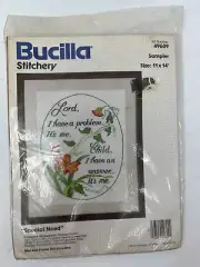 Bucilla Stitchery "Special Need" Needlepoint 11"x14" 49609
