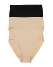 Tc Fine Intimates Micro High-Cut Briefs, Set of 3