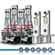 Para For Toyota Corolla 2001-2003 2004 Combo LED faro alto/bajo niebla luz 6000K (for: Lexus)