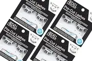 Ardell False Eyelashes Pre-Cut Lashes Wispies, 4 pack