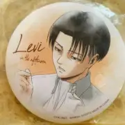 Attack on Titan Can Badge Ichiban kuji Levi from japan 2