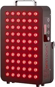 BESTQOOL Red Light Therapy Device for the Body, Near-Infrared Light 660nm 850nm Dual Chip, Clinical Quality, 60 LEDs, High Performance Panel, 105W