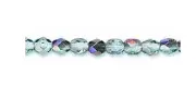 100 Northern Lights Faceted Glass Beads 4MM