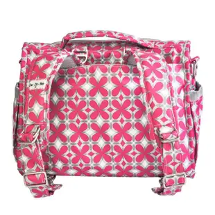 【JuJuBe】BFF Diaper Bag 媽媽包 後背包(Pink Pinwheels)