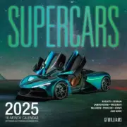 Quarto, Supercars 2025 Wall Calendar