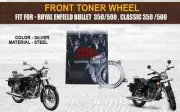 Front Toner Wheel For "Royal Enfield Old Bullet 350/500, Old Classic 350/500" (for: Royal Enfield)