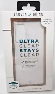 Carson & Quinn Ultra Clear Case for Samsung Galaxy S20 FE 5G