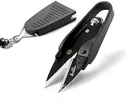 Beaditive Premium Thread Snips - Thread Cutter, Sewing Supplies, Yarn, Embroidery Snipper for Sewing, Quilting, Knitting, Jewelry Making - High-Carbon Steel Blades with Protective Cap and Lanyard