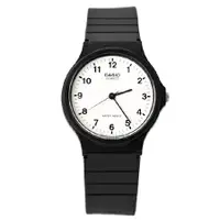 在飛比找樂天市場購物網優惠-CASIO卡西歐經典基本款手錶 黑白配色中性款腕錶 輕巧設計