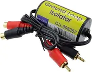 kenable Phono RCA Ground Loop Isolator Female to Male Earthing for Audio