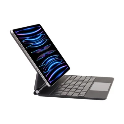 Magic Keyboard Case for iPad Air 11 Inch (M2), 2024 Wireless, 7-Color Backlit,