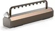 Magnesium Aluminum Alloy Closet Valet Rod, Retractable Towel Rail Pull Out Wardrobe Clothes Rail,Top-Mounted Clothes Hanger,Silent Slide Rail Clothes Pass,9 Beads Warm as ever Learned extensively KeYJ