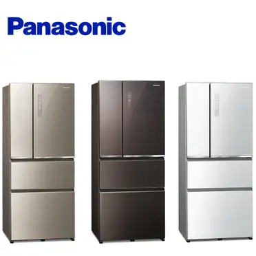 ［Panasonic 國際牌］610公升 四門無邊框玻璃系列冰箱-曜石棕/翡翠金 NR-D611XGS