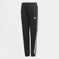 在飛比找Yahoo奇摩購物中心優惠-adidas 長褲 大童 男童 女童 運動褲 亞規 黑 GE