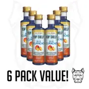 Still Spirits Top Shelf Blue Curacao Liqueur Essence Flavouring- 6 Pack Value