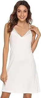 [GYS] Womens Bamboo Full Slip Nightgown