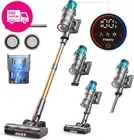 550W Cordless Vacuum – 45Kpa, 60Min Runtime, HD Display, Pet & Carpet Use