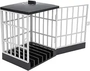 Delete The Cell Phone Prison Prison, Easy to Assemble Cell Phones Safely Block with The Feast Timer (Black and Grey)