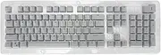 106 Keys Keyboard Keycaps for Most of The 61/87/104 Keys On Market, OEM Height Keycaps for Most Mechanical Keyboards(Light Grey Black)