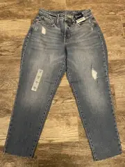 Old Navy Curvy O.G. Straight Jeans SZ 6 High Rise Secret Smooth Pockets SLIMMING