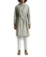 Peserico Hooded Dust Coat