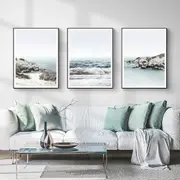 Ocean Cliff 3 sets Canvas Wall Art