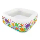 Intex 1.59M Square Aquarium Swimming Outdoor/Patio Inflatable Kids Pool 3y+