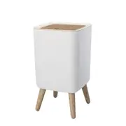 Wooden Trash can with Lid