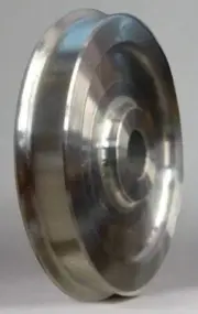 3 1/2" Gauge Miniature Railway Wheel - 2.5" dia - suit live steam model engineer
