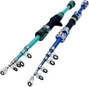 LLEIIshen 1.8M 1.5M 1.3M Baitcasting Rod Telescopic Lure Rod Ultralight Saltwater Carp Spinning Casting Fishing Rod/1423