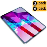 3/6Pack HD Clear PET Screen Protector Film for iPad Pro 11"/12.9" 2021/2020/2018
