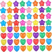 INOOMP Thickened 5-Pointed Ballpit Balls Stars Ocean for Boys and Girls Boys and Girls Pit Swimming Pool Toys Educational Swimming Toys