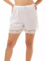 UNDERWORKS 100% Nylon White Pettipants Size XL