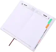 minkissy Size Planner Weekly Monthly Calendar Book Pocket Planner Diary Notebook for Home Office School