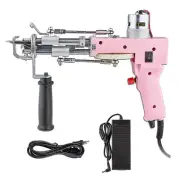 Electric Carpet Hand Tufting Gun Cut Pile Rug Loop Pile Weaving Flocking Machine