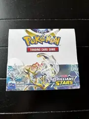 Pokemon TCG Sword & Shield Brilliant Stars Factory Sealed Booster Box