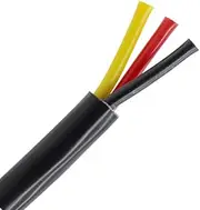 YGC Silicone Rubber Cable High Temperature Cable Sheathing Wire 3 core Waterproof Oil Resistant 4/6 Square -60- +300℃ (Size : 5m, Color : 3core 6.0mm2)