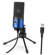 USB Computer Microphone for Recording YouTube Video Voice Over Vocals for Blue