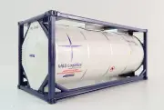 Tekno 85805 20ft Tank Shipping Container M&S Logistics - Scale 1:50