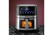 Air Fryer 6.5L LCD Fryers Clear Window Devanti-Overheat Protection/1700W/NEW/AU