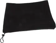 [iplusmile] Cycling Neck Warmer Neck Mask Fishing Face Mask for Men Scarves for Men Ski Mask for Men Scarf Wool Ski Mask Facial Masks Winter Mask Running Polar Fleece Black