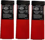 (3-Pack) BA213020 2100MHA 2x6(V) Battery for HBC Radiomatic BA214061/BA213020/FUB10AA/MN471560 Battery
